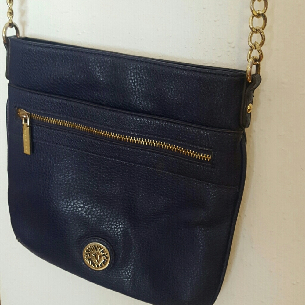Blue Anne Klein Cross Shoulder Bag